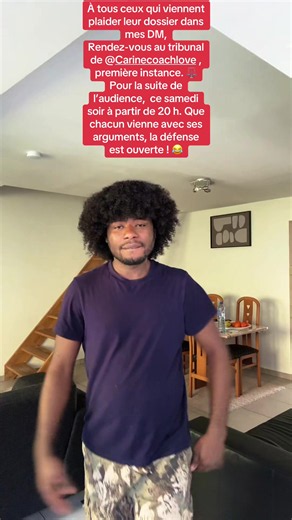 Audience ouverte ce samedi à 20h — Tribunal de @Carinecoachlove