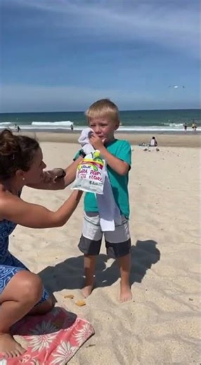 Seagull SWOOPS Down and Attacks Child on Sunny Beach Day #seagull #beachlife #wildlife