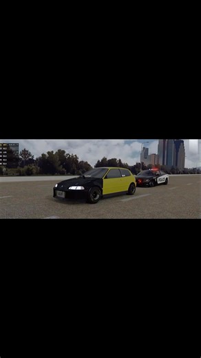 K24 Turbo AWD Eg & 2JZ S2k run from cop #jdm #honda #1320 #funny