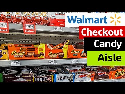 Checkout Candy Aisle @ Walmart - August 2025