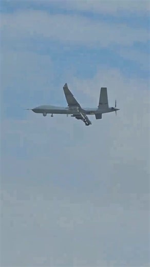 This is A Nigerian Air Force Wing Loong II unmanned combat aerial vehicle (UCAV) armed with BA-7 (Blue Arrow 7) laser-guided missiles. This UCAV is part of the NAF’s fleet of five operational Wing Loong II drones, providing long endurance ISR and precision strike capability. | Barr IsmaeelAhmed MediaTeam