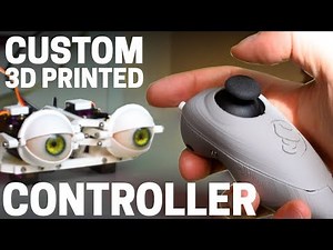 3D Printed Custom Arduino Eye Mechanism Controller