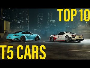 CSR Racing 2 | Top 10 Fastest Tier 5 Cars
