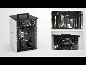 Trotec Elektroheizgebläse TDS 20 -- der saubere Elektroheizer für Innenräume (3,3 kW)