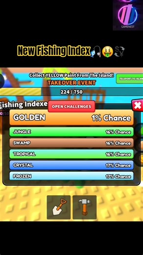 Roblox - Build an Island | Explore the Fishing Index 🏝🤑🐡 | #robloxbuildanisland #robloxshorts #game