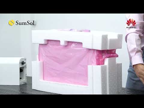 Unboxing - Batería LUNA 2000 Huawei - Sistema de almacenamiento inteligente