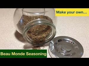 Beau Monde | Make your own Ingredient