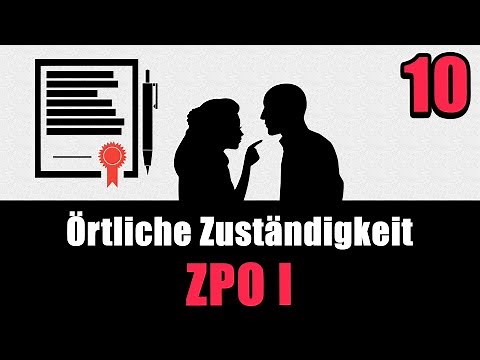 Örtliche Zuständigkeit - ZPO I 10