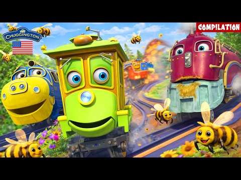 Zephie’s Bee Trouble 🐝 |Preschool Cartoon collection of 2026 |Train Cartoons for kids #chuggington #
