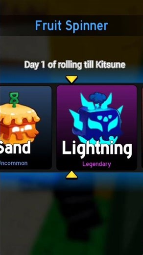 Day 1 of rolling till I get Kitsune #viral #roblox #bloxfruits #gaming