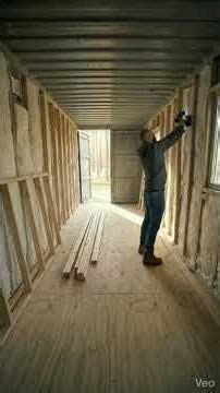 Hidden Forest Container Cabin | Minimalist Container Bedroom in the Woods