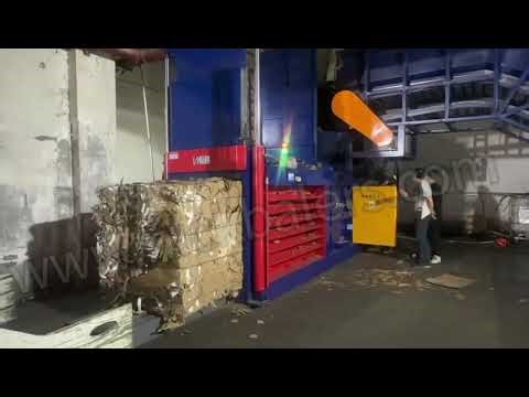 Waste paper baler