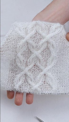 KNIT A NEW CABLE KNIT PATTERN #knitting #knittingpattern