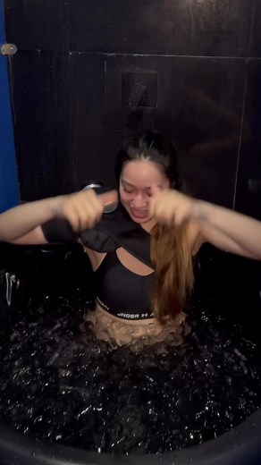 🥶🥶🥶 Ice Bath part 2 🧊✌️ #rachelaustero #highlightseveryone #fbreelsfypシ゚viralfbreelsfypシ゚viral #starseverywherefypシ゚viralシypシ゚viralシhtag #capital1solarspikers #StarSender #reelsvideoシ | Rachel Anne Austero