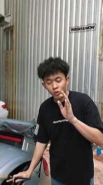 Wash&wow รถพี่ผมขอนะ EP.4 SLK200✨🚘 #munwow #รถพี่ผมขอนะ #washandwow #detailing #slk200