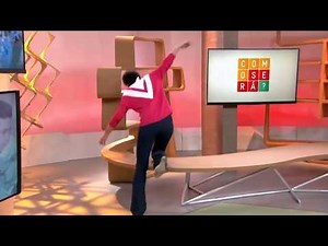 BRAZILIAN TV HOST FALLS LIVE