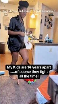 Big kids have had enough of gentle education #fyp #funny #viral #siblings #toddlers