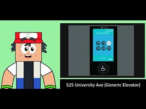 Animated: Generic Destination Dispatch Traction Elevators, 525 University Ave, 🏙️Toronto, ON