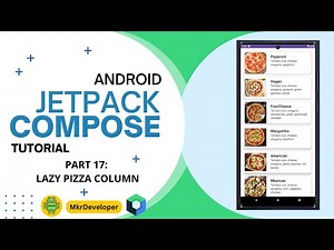 17 - LAZY COLUMN with IMAGE - Jetpack Compose - Android Studio