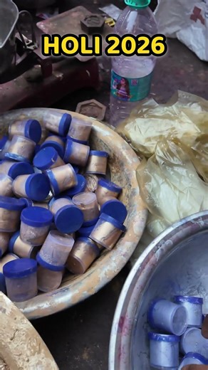 Silver Grease Holi #colours #colour #colourful #holi2026 #youtubeshorts