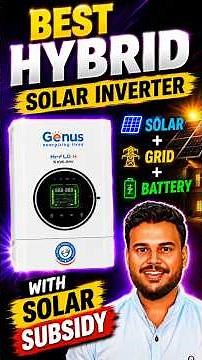 Genus Hi-Flo Hybrid Solar Inverter | Best Solar Inverter