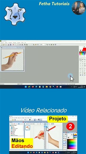 3- 2- Editando Mãozinhas no Windows 11 25 H2 Projeto desenvolvido no Lazarus Free Pascal