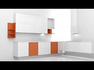 Salice Concertina Doors. Best For Small Cabinet Door Sliding Folding.