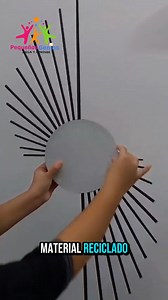 71K views · 605 reactions | Adorno de pared moderno con tubos de papel reciclado ✨ #ideascreativas #manualidades #handmade #viralreelsシ | Annie Store | Facebook