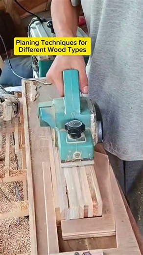Planing Techniques for Different Wood Types #wood #woodworking #trending