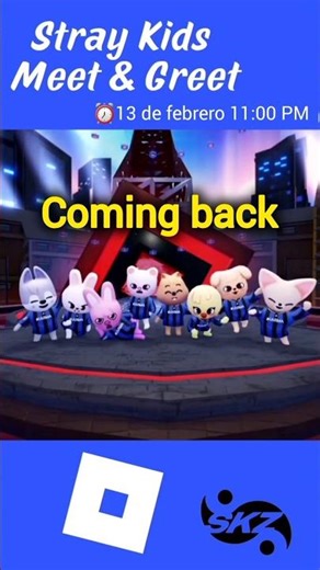 THE BLOCK: Stray Kids Meet & Greet está de regreso💥 STAY… this is NOT a drill 😭 #straykids #roblox