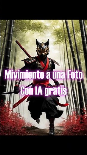 😍Dale movimiento a una foto con IA gratis y un solo click ✅ ✅ #LeIApix