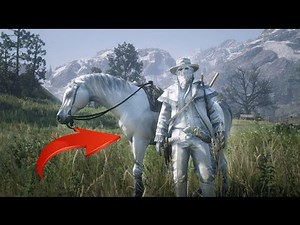 Red Dead Redemption 2 tryhard all white outfit