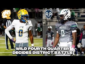 WILD 4th Quarter Decides District Battle!! 🔥🔥 | Livingston vs. Kennedy