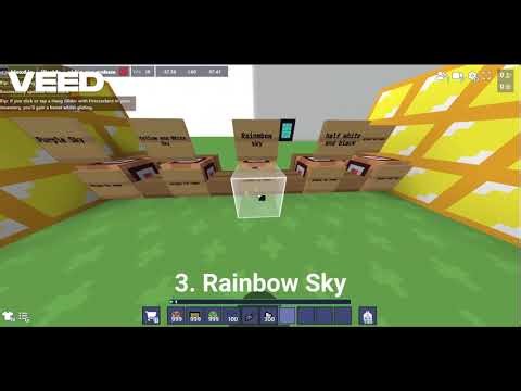 I added custom skies in bloxd.io || Custom skies V1 || bloxd.io update