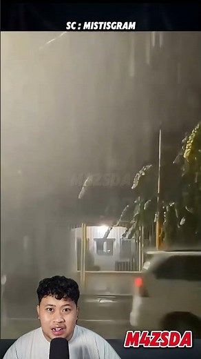 Viral!! Horrifying Sighting of a Flying Pocong! #M4zsda #Horror #Reaction #Ghost #Viral