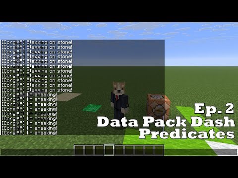 Minecraft Data Pack Dash Ep. 2 - 1.21.7–1.21.10 | Predicates!