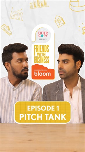 They walked in with a dream and a pitch deck 💻 They pitched a dream. Investor saw a nightmare. Introducing Friends With Business, a FilterCopy micro-drama in collaboration with Bloom Hotels Ft. Shubhammjadhavv Rohan Khurana - The Page This deal isn’t closed yet. Next episode drops tomorrow at 7 PM. Credit list: Producers - Aditi Shrivastava, Vinay Pillai, Vishwanath Shetty Writers - Harsh Dua, Aakanksha Jetley Director - Priyal Jain AD - Harsh Dua DOP - Sumedh Marathe Casting - Disha, Chinmay E