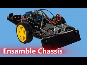 Ensamble Chasis Multifuncional Robot Seguidor Linea Evasor Obstaculos Sumo Arduino Esp32