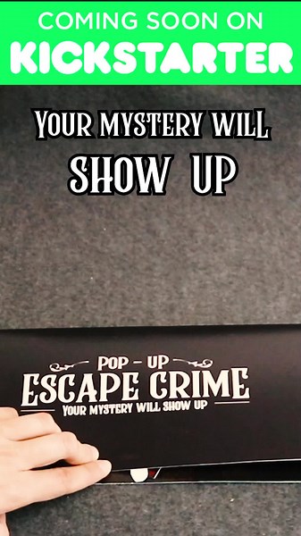 Pop-Up Escape Game #popup #escaperoom #escapegame #detective #case