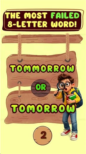 ❓🧩 The Most Failed 8-Letter Word! #SpellBeeChallenge #shorts