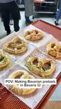 Make your own Bavarian Pretzel (like an American) - Zum Bauer Garmisch Germany