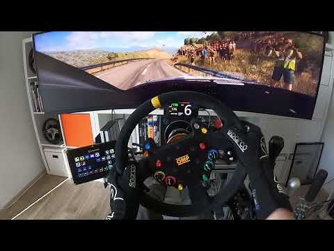 CRAZY SPEED #2 DIRT Rally 2.0 - Audi S1 WRX - High End Full Motion Simracing Simulator