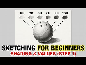 Sketching for Beginners Step by Step ✏️ | Learn Basic Drawing Techniques (Easy Tutorial)