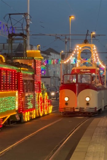 Blackpool Western Train and Boat Tram 227 back in 2023. #blackpooltram #blackpoolilluminations #blackpool #heritagetram #tram
