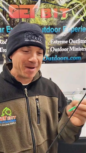 Bullseye 🎯. Quick & Easy way to hold guides on your blank while working on spacing. Guide bands allow u to move your guides easier than tape, they done leave any residue, & you can leave them inplace.. ready to be wrapped! #getbitoutdoors #BuildYourOwn #fishing #tips #easy | Get Bit Outdoors