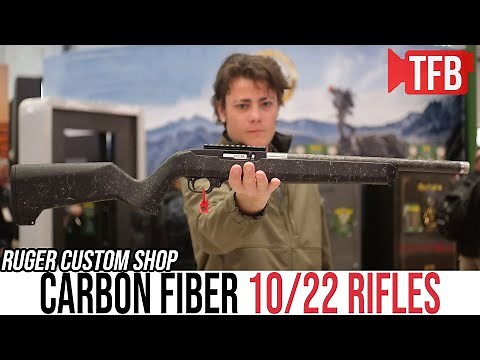 Ruger's New Carbon Fiber Custom Shop 10/22s | SHOT Show 2025