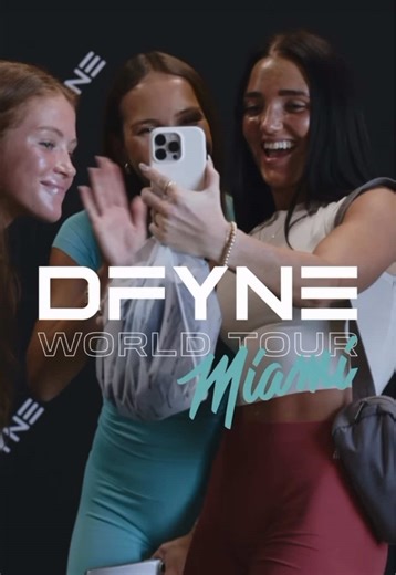 DFYNE World Tour Miami: Gym Fits & Dfyne Haul