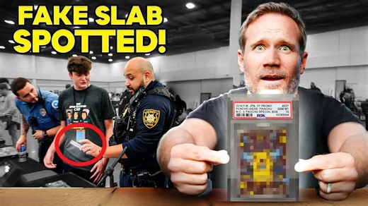 I Found Fake PSA Slabs At a Card Show!