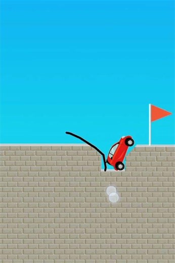 Draw a bridge and save the car level number 146 #carbridge #fridaybridge #roadcover #adoptahighway