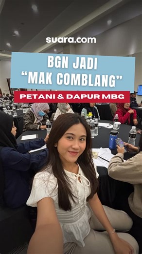 Suaradotcom on Instagram: "Badan Gizi Nasional (BGN) meluncurkan Mak Comblang Project, program yang menghubungkan langsung petani dengan dapur Makan Bergizi Gratis (MBG). Inisiatif ini bertujuan memangkas rantai distribusi dan memastikan pasokan bahan pangan terserap langsung dari petani. BGN mencatat masih ada kesenjangan antara produksi petani dan kebutuhan dapur MBG, baik dari sisi volume maupun harga. Selama ini, perbedaan harga di tingkat petani dan pasar menjadi salah satu persoalan utama 